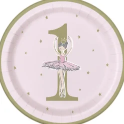 Ballerina Rosa & Gull første bursdag
