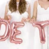 Ballongbanner - "Bride to Be" - Rosegull