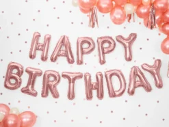 Ballongbanner - "Happy Birthday"