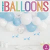 Ballongbue - Blå og Hvit