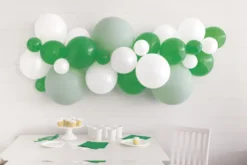 Ballongbuekit - Hvit/Grønn - Botanical