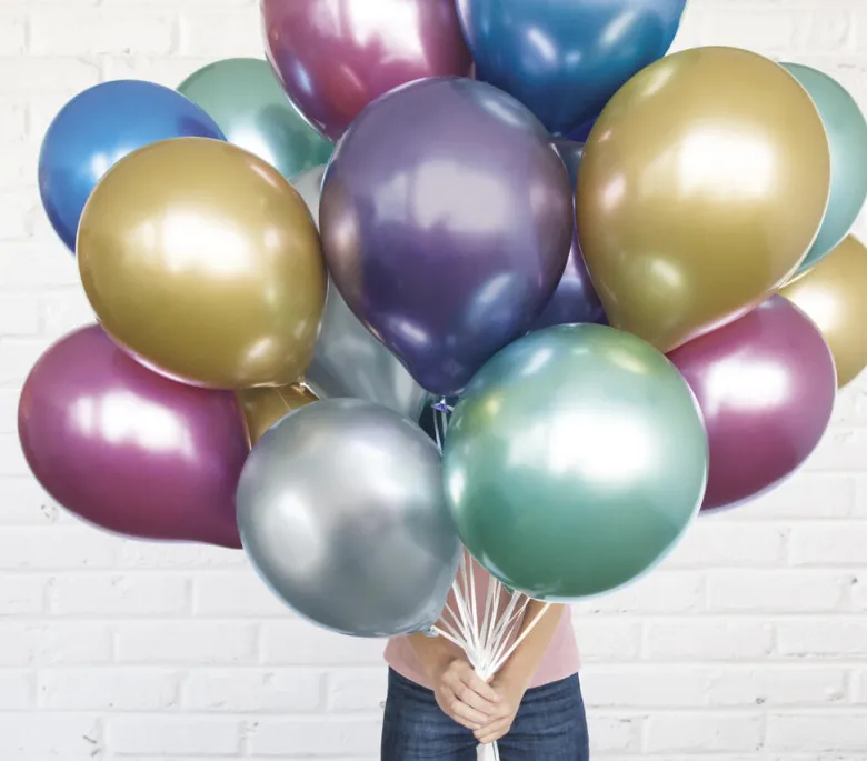 Ballonger - Assortert Metallic