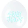Ballonger - "Baby Shower" - Blå og Hvit