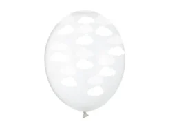 Ballonger - Gjennomsiktig & Hvite Skyer