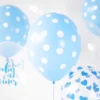 Ballonger  - Gjennomsiktig & Lys Blå