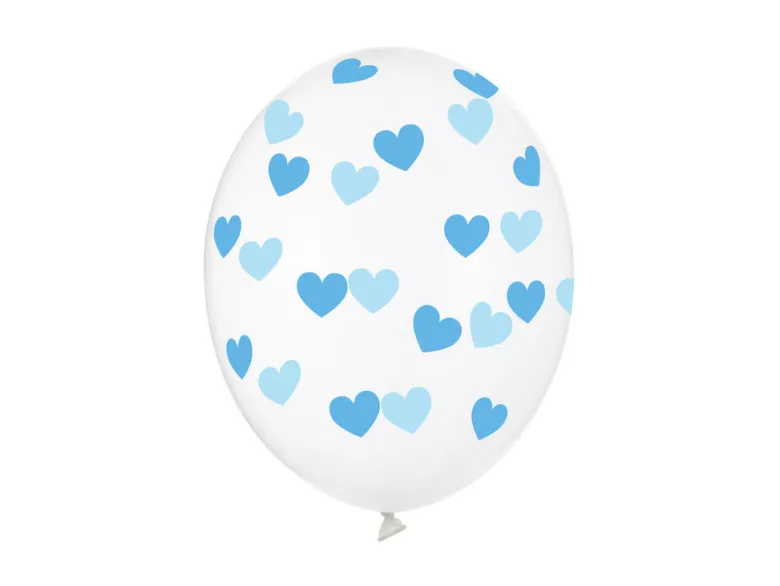Ballonger - Gjennomsiktig & Lys Blå
