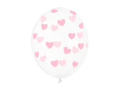 Ballonger  - Gjennomsiktig & Lys Rosa