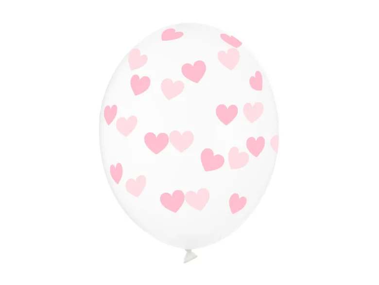 Ballonger - Gjennomsiktig & Lys Rosa