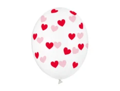 Ballonger  - Gjennomsiktig & Røde