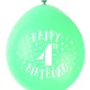 Ballonger - 4 År "Happy 4th Birthday"