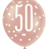 Ballonger - 50 År - Rosegull