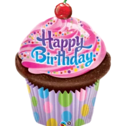 Birthday Frosted Cupcake