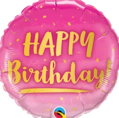 Birthday Gold & Pink