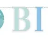 Bokstavbanner- Blå Dots - Første Bursdag