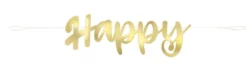 Bokstavbanner - "Happy Anniversary”