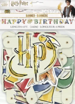 Bokstavbanner - Harry Potter Happy Bday