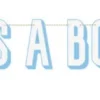 Bokstavbanner - "It's a Boy" - Blå