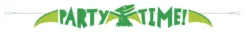 Bokstavbanner - "Party Time" - Dinosaur