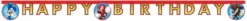Bokstavbanner - Sonic - Happy Bday