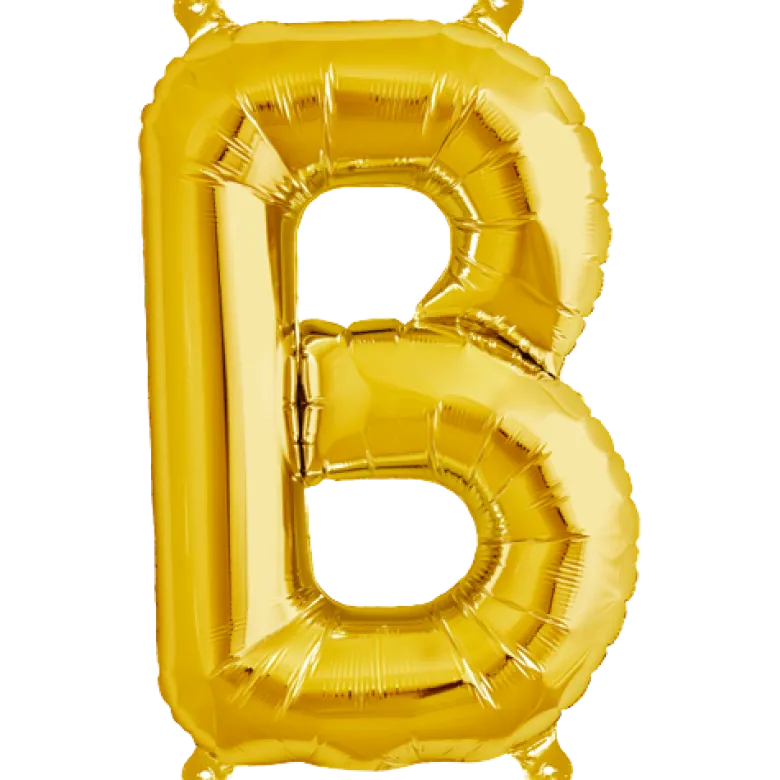 Bokstav B Gold