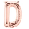 Bokstav D - Rose Gold