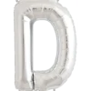 Bokstav D Silver