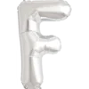 Bokstav F Silver
