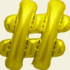 Bokstav # Gold