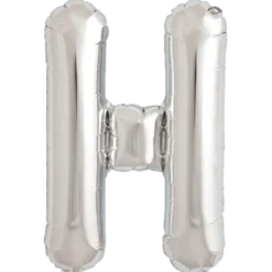 Bokstav H Silver