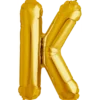 Bokstav K Gold