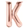 Bokstav K - Rose Gold