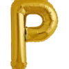 Bokstav P Gold