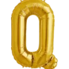 Bokstav Q Gold