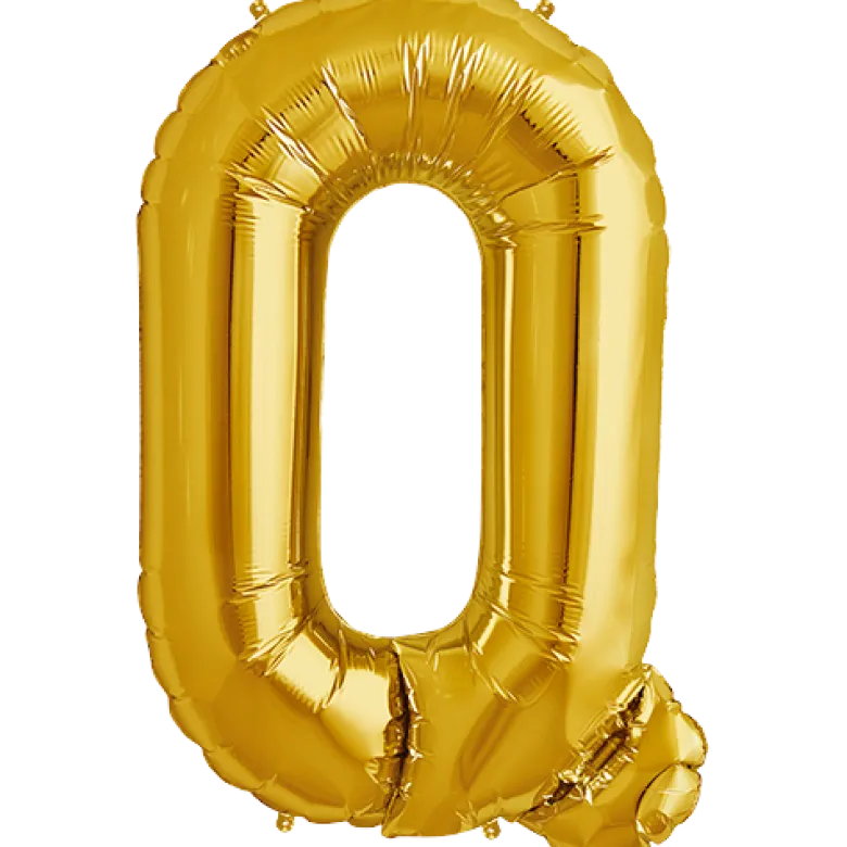 Bokstav Q Gold