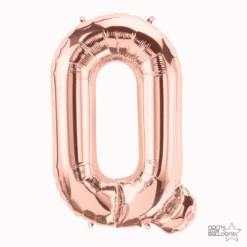 Bokstav Q - Rose Gold