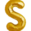 Bokstav S Gold