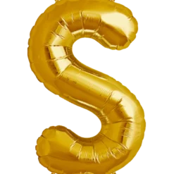 Bokstav S Gold