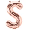 Bokstav S - Rose Gold