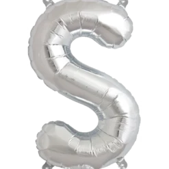 Bokstav S Silver