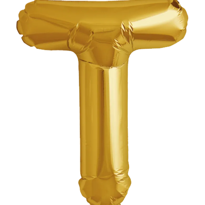 Bokstav T Gold