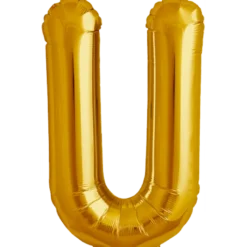 Bokstav U Gold