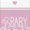 Bordduk Plast - Baby Shower Pink Hearts