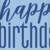 Bordduk Plast - "Happy Birthday"