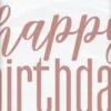 Bordduk Plast - "Happy Birthday"