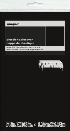 Bordduk Plast - Svart