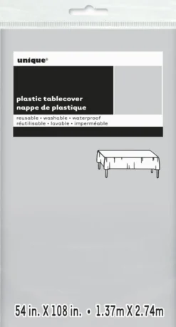 Bordduk - Sølv - Plast