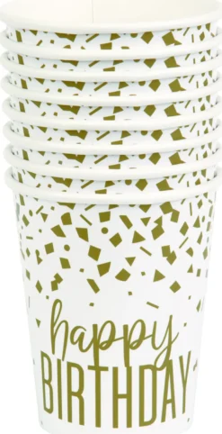 Confetti Gold Birthday