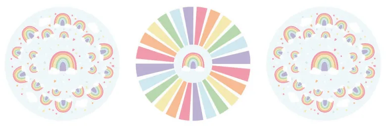 Cupcakeformer - Pastel Rainbow