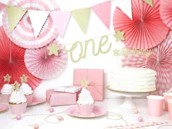 Cupcaketopper - Stjerne Første Bursdag