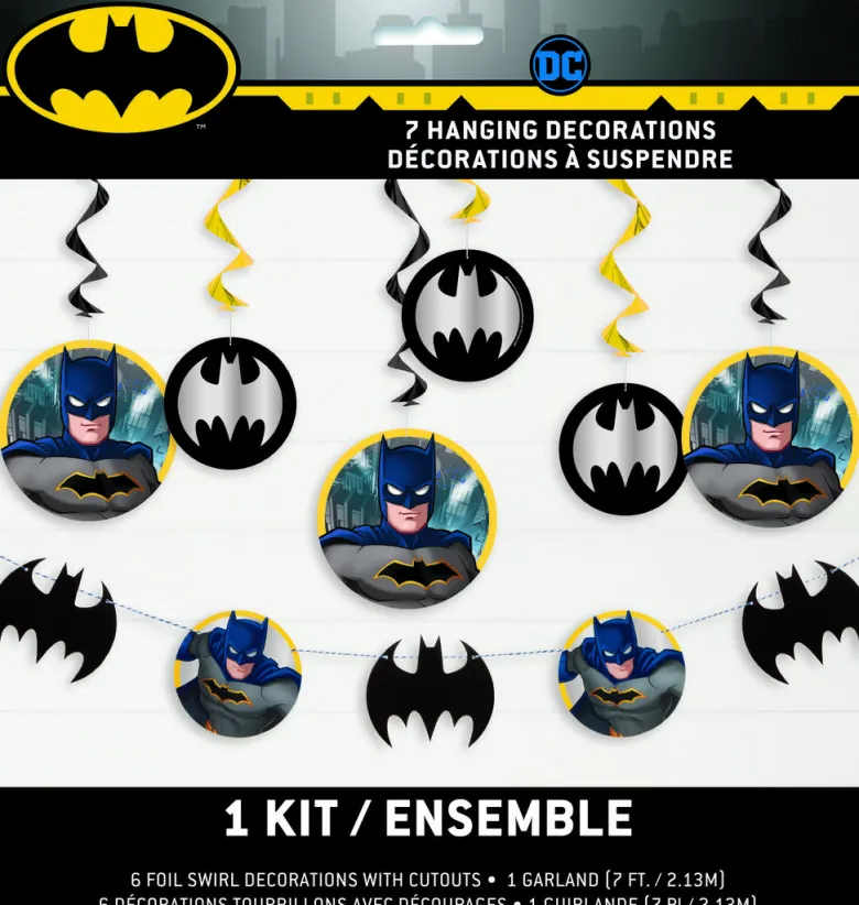 Dekorasjonssett - Batman